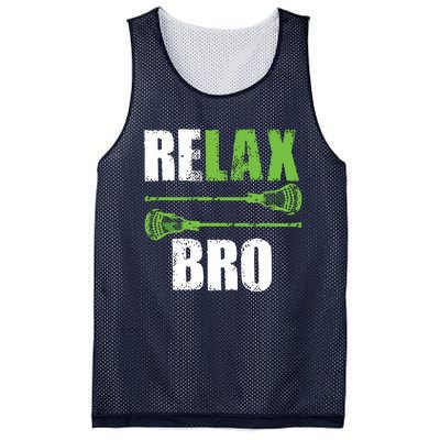 Relax Bro Lacrosse Sports Team Game Mesh Reversible Basketball Jersey Tank