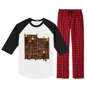 Reading Book Lovers I'm Ok National Book Lovers Day Funny Gift Raglan Sleeve Pajama Set