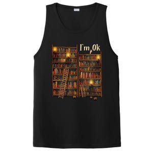 Reading Book Lovers I'm Ok National Book Lovers Day Funny Gift PosiCharge Competitor Tank