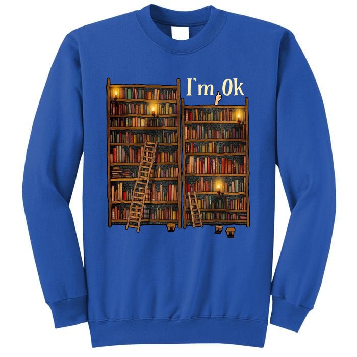 Reading Book Lovers I'm Ok National Book Lovers Day Funny Gift Sweatshirt