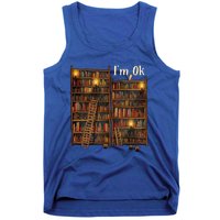 Reading Book Lovers I'm Ok National Book Lovers Day Funny Gift Tank Top