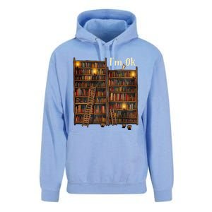 Reading Book Lovers I'm Ok National Book Lovers Day Funny Gift Unisex Surf Hoodie