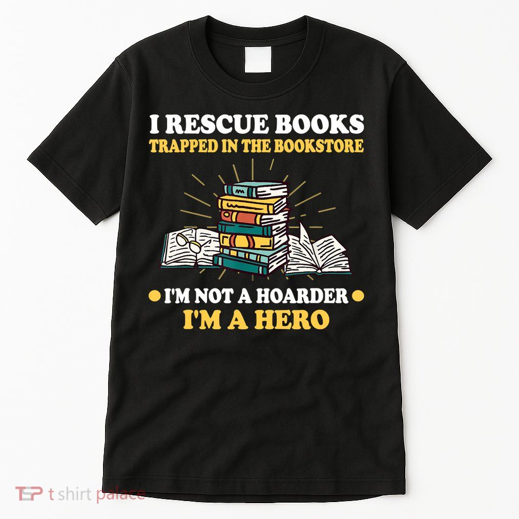 Reading Books Library Student Teacher Book Store Tall T-Shirt
