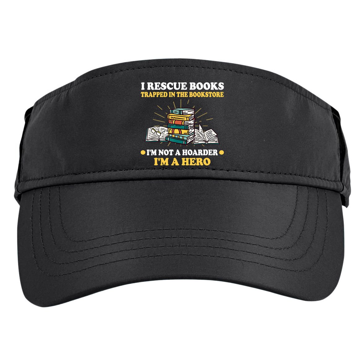 Reading Books Library Student Teacher Book Store Adult Drive Performance Visor