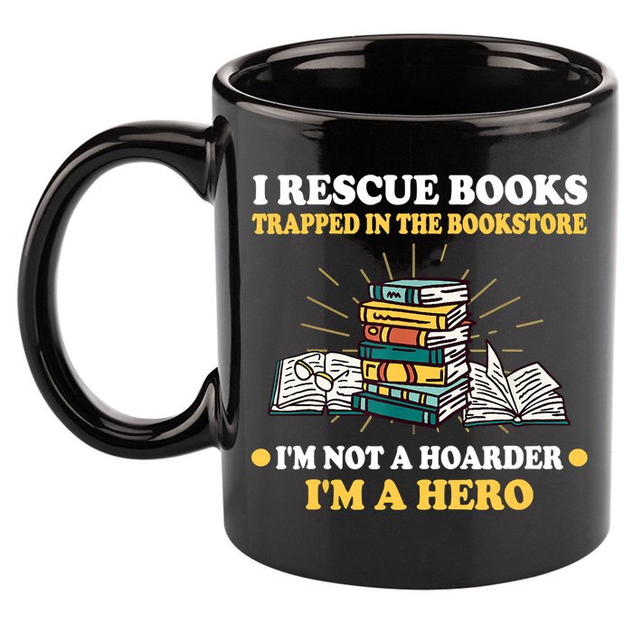 Reading Books Library Student Teacher Book Store 11oz C Handle Ceramic Mug
