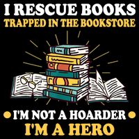 Reading Books Library Student Teacher Book Store Flat Bill Trucker Hat