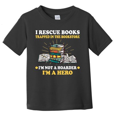 Reading Books Library Student Teacher Book Store Toddler T-Shirt