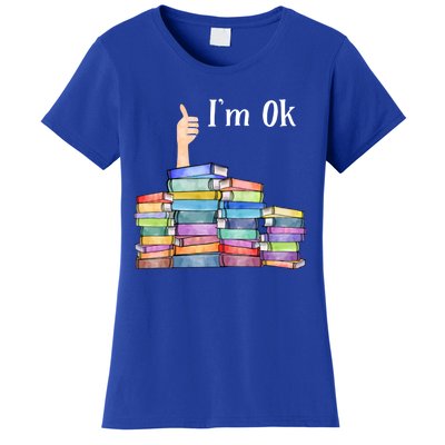 Reading Book Lovers I'm Ok National Book Lovers Day Gift Women's T-Shirt