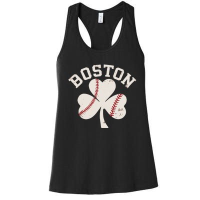 Retro Boston Lover Women's Racerback Tank