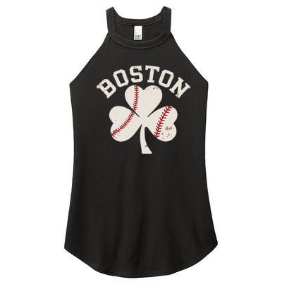 Retro Boston Lover Women’s Perfect Tri Rocker Tank