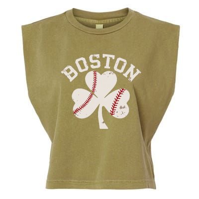 Retro Boston Lover Garment-Dyed Women's Muscle Tee