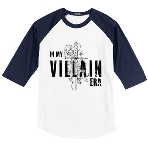 Reading Book Lover Bookish Villain Lover In My Villain Era Baseball Sleeve Shirt