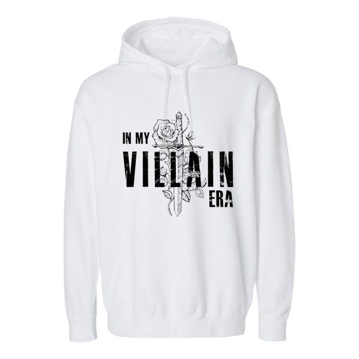 Reading Book Lover Bookish Villain Lover In My Villain Era Garment-Dyed Fleece Hoodie