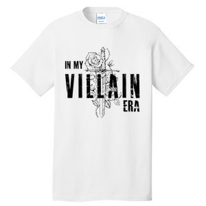 Reading Book Lover Bookish Villain Lover In My Villain Era Tall T-Shirt