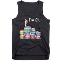 Reading Book Lovers I'm Ok National Book Lovers Day TShirt Tank Top