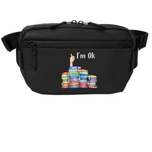 Reading Book Lovers I'm Ok National Book Lovers Day TShirt Crossbody Pack