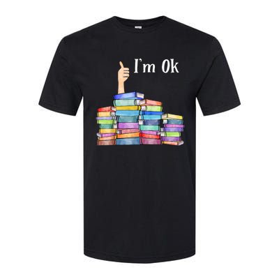 Reading Book Lovers I'm Ok National Book Lovers Day TShirt Softstyle CVC T-Shirt