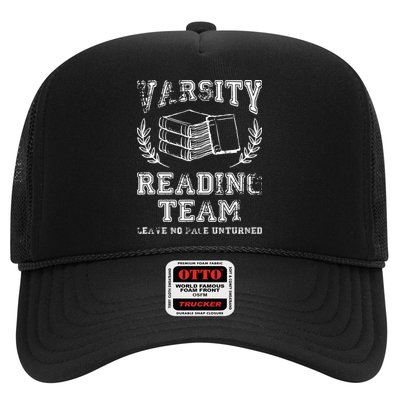 Reader Book Lover Gift Varsity Reading Team Hat
