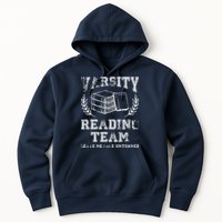 Reader Book Lover Gift Varsity Reading Team Hoodie