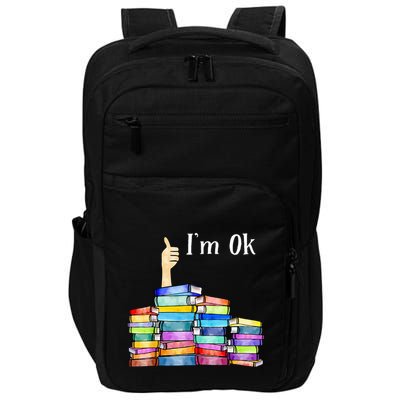 Reading Book Lovers IM Ok National Book Impact Tech Backpack