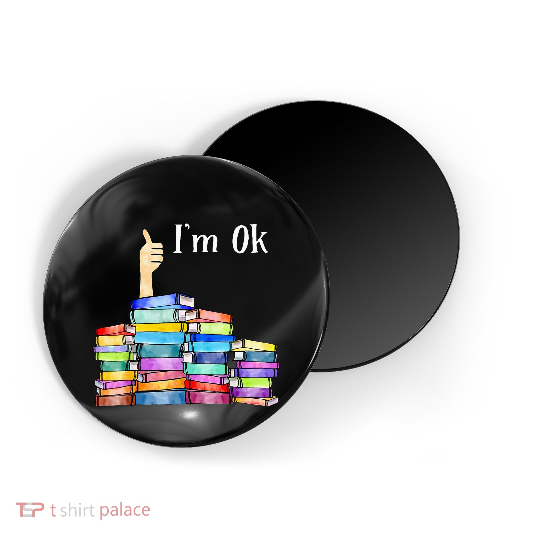 Reading Book Lovers IM Ok National Book Magnet