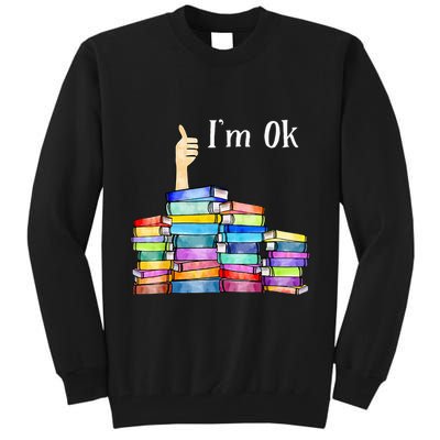 Reading Book Lovers IM Ok National Book Tall Sweatshirt