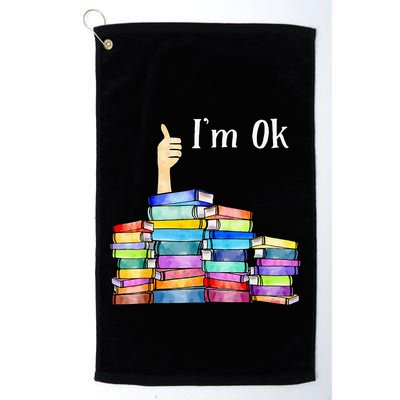 Reading Book Lovers IM Ok National Book Golf Towel