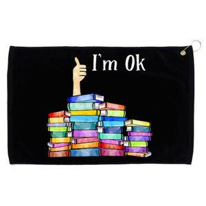 Reading Book Lovers IM Ok National Book Grommeted Golf Towel