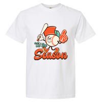 Retro Baseball Lover Tis The Season Game Day Garment-Dyed Heavyweight T-Shirt