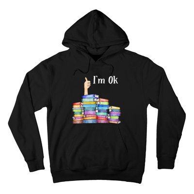 Reading Book Lovers IM Ok National Book Lovers Day Hoodie