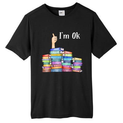 Reading Book Lovers IM Ok National Book Lovers Day Tall Fusion ChromaSoft Performance T-Shirt