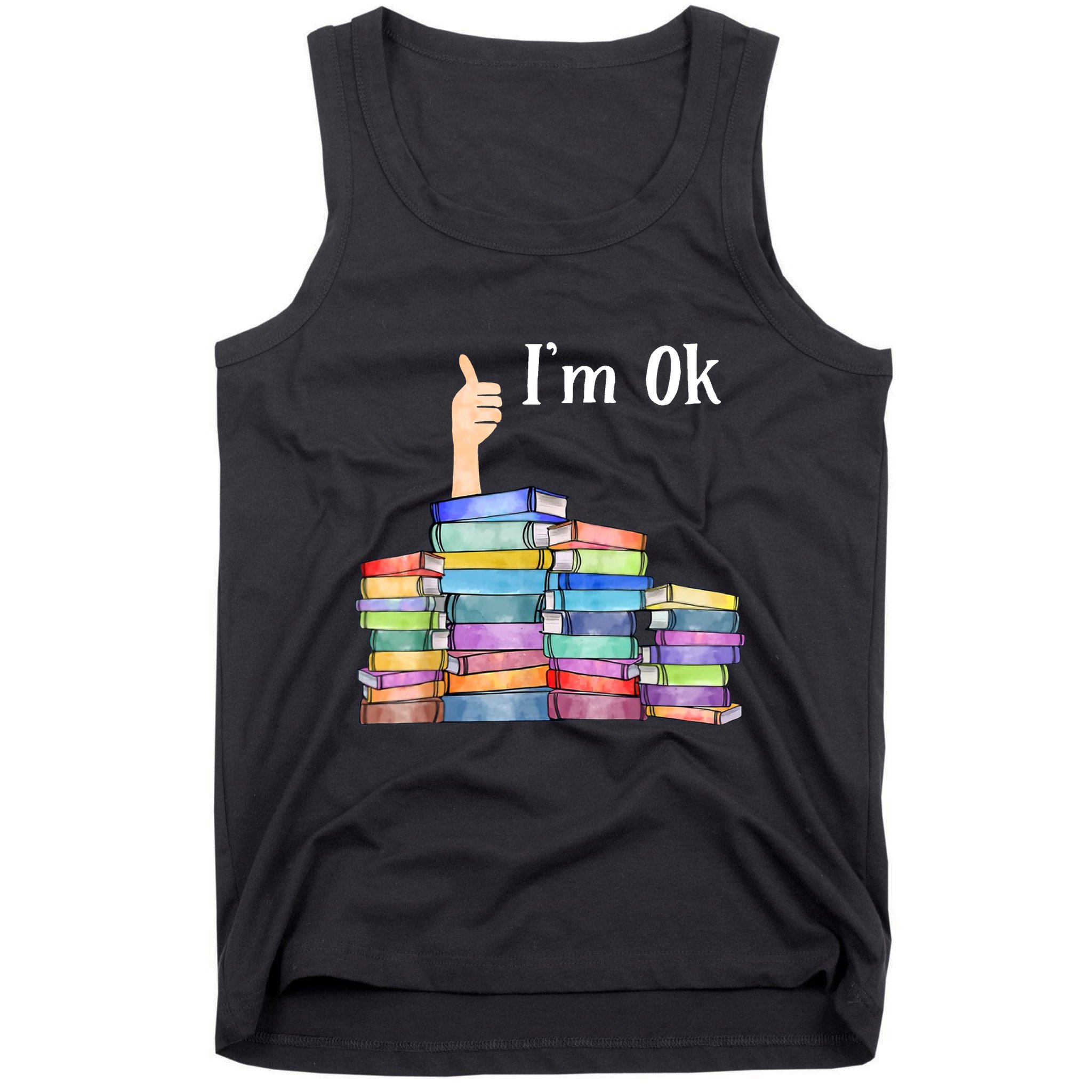 Reading Book Lovers IM Ok National Book Lovers Day Tank Top