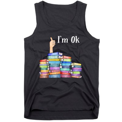 Reading Book Lovers IM Ok National Book Lovers Day Tank Top