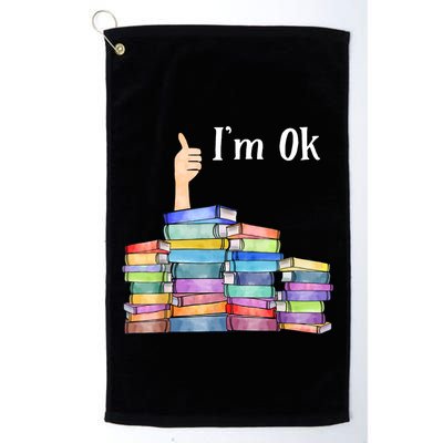 Reading Book Lovers IM Ok National Book Lovers Day Golf Towel