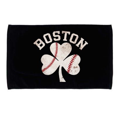 Retro Boston Lover Microfiber Hand Towel