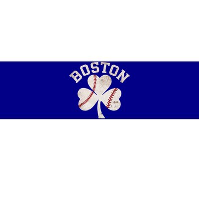 Retro Boston Lover Bumper Sticker