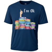 Reading Book Lovers I'm Ok National Book Lovers Day Cooling Performance Crew T-Shirt