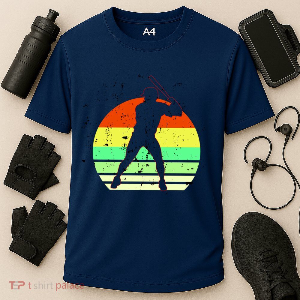 Retro Baseball Logo Performance Shirt