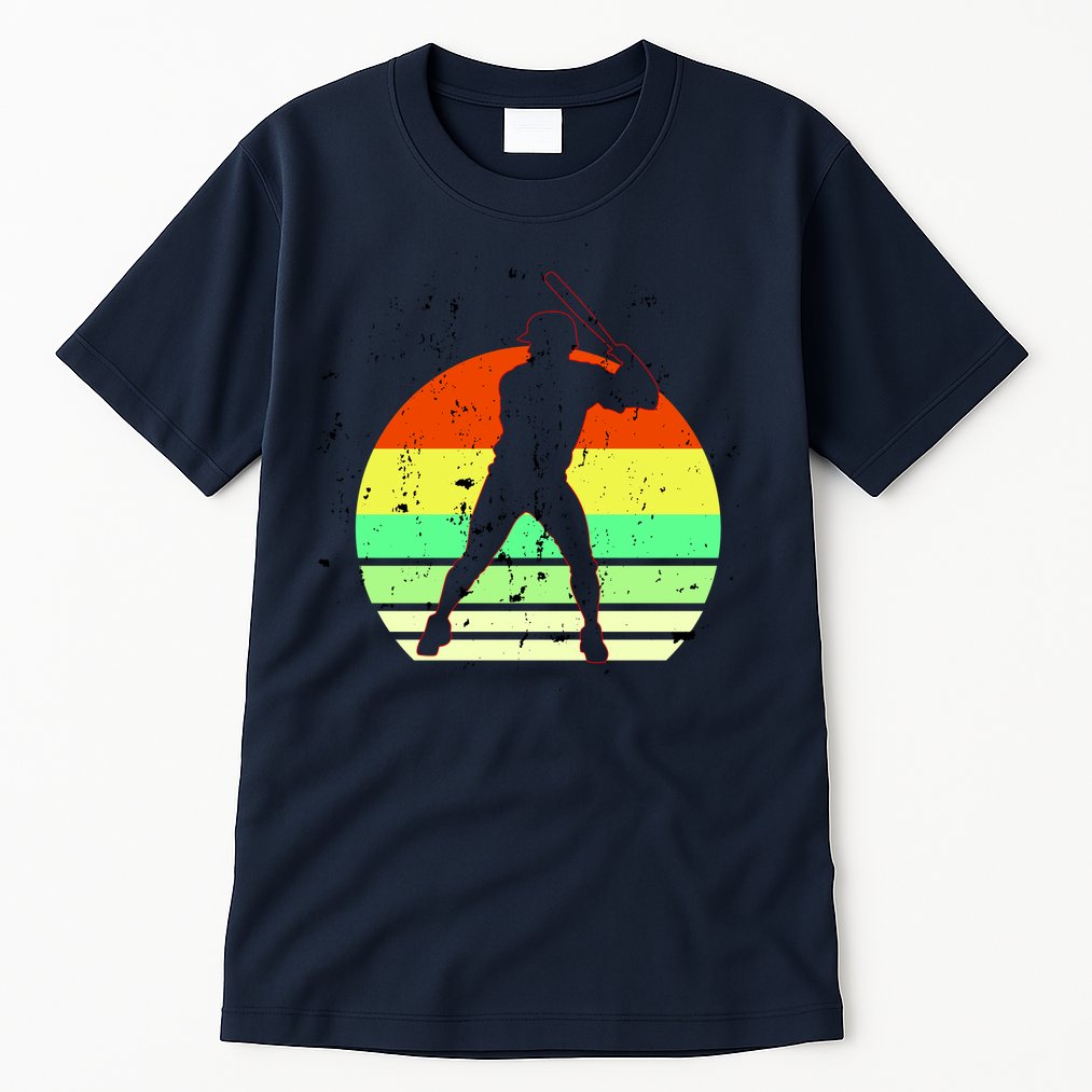 Retro Baseball Logo Tall T-Shirt