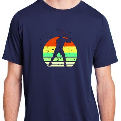 Retro Baseball Logo Adult ChromaSoft Performance T-Shirt