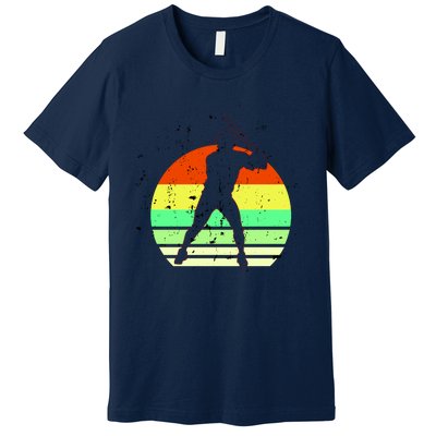 Retro Baseball Logo Premium T-Shirt