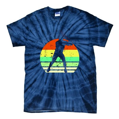 Retro Baseball Logo Tie-Dye T-Shirt