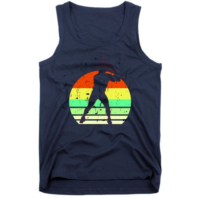 Retro Baseball Logo Tank Top