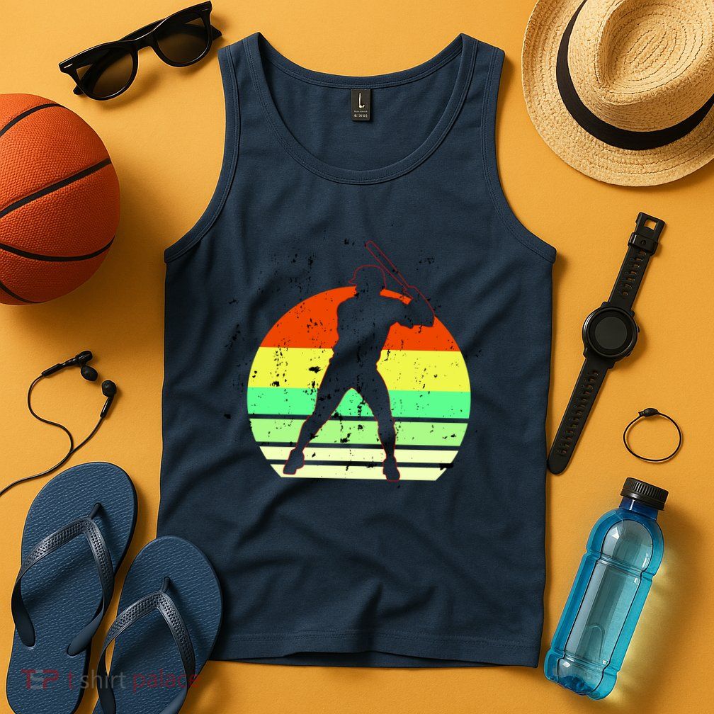 Retro Baseball Logo Tank Top