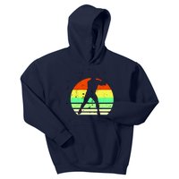 Retro Baseball Logo Kids Hoodie