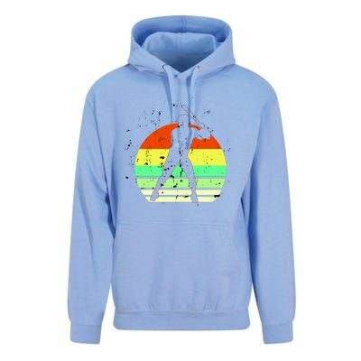 Retro Baseball Logo Unisex Surf Hoodie