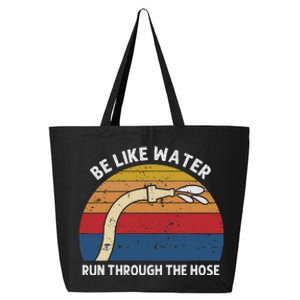 Retro Be Like Water Run Through The Hose 25L Jumbo Tote