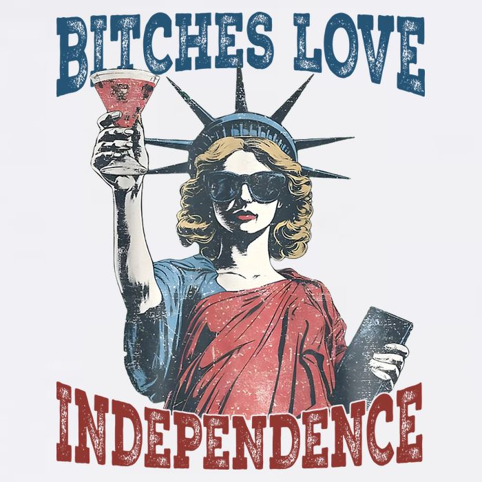 Retro Bitches Love Independence Funny Sweatshirt