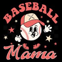Retro Baseball Mama Hat Checkered Drawstring Bag