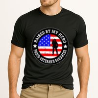 Raised By My Hero VeteranS Daughter Cooling Performance Crew T-Shirt